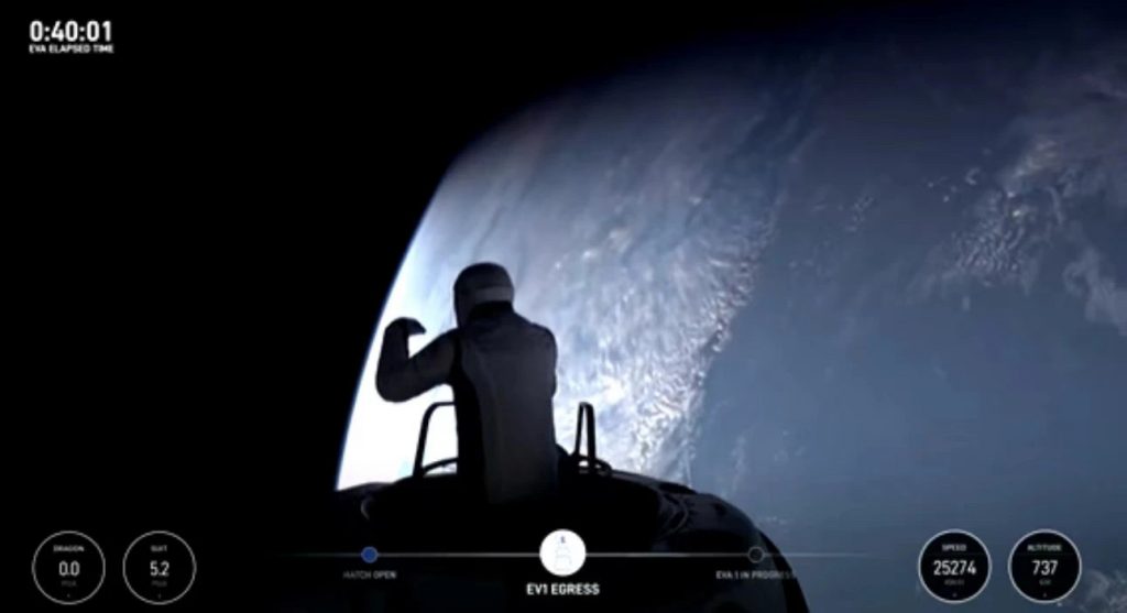 SpaceX完成首次商业太空行走，马斯克展望火星未来20年蓝图-个人笔记